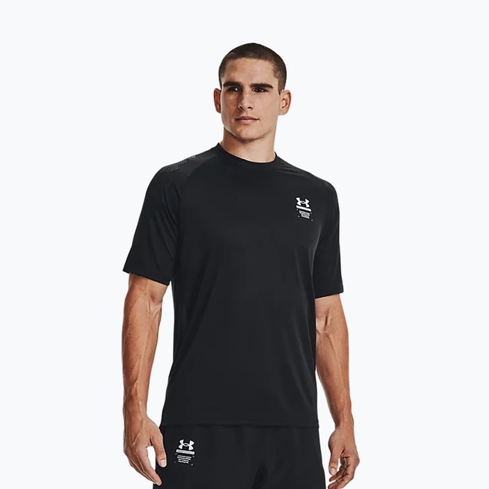 Мъжка тренировъчна тениска Under Armour Ua Armourprint SS black 1372607-001 3