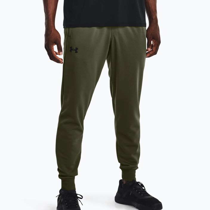Мъжки панталони за тренировка Under Armour Armour Fleece Joggers green 1373362 4
