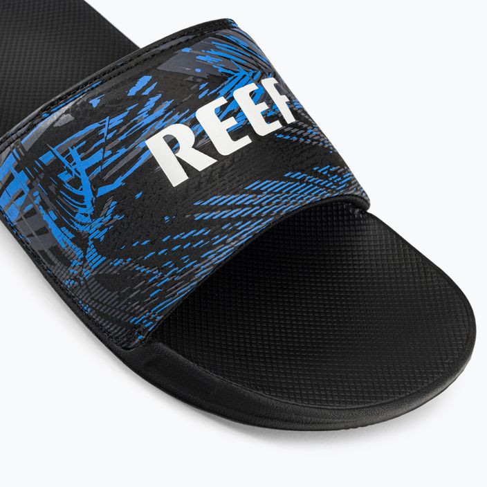 Джапанки REEF One Slide за мъже в черно и синьо CJ0612 7
