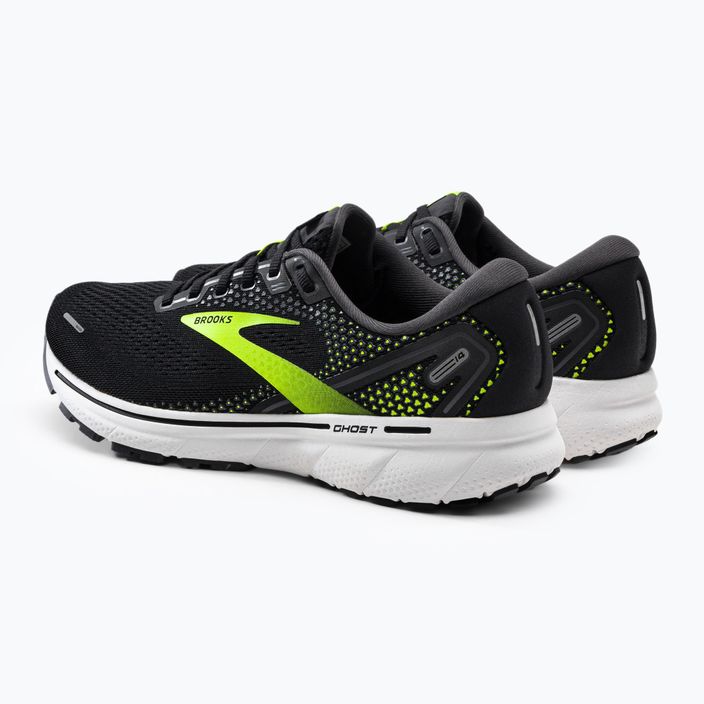 Мъжки обувки за бягане BROOKS Ghost 14 black-green 1103691D047 3