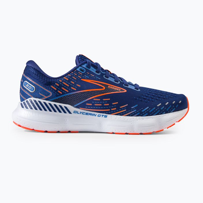 Мъжки обувки за бягане BROOKS Glycerin GTS 20 navy blue 1103831D444 2