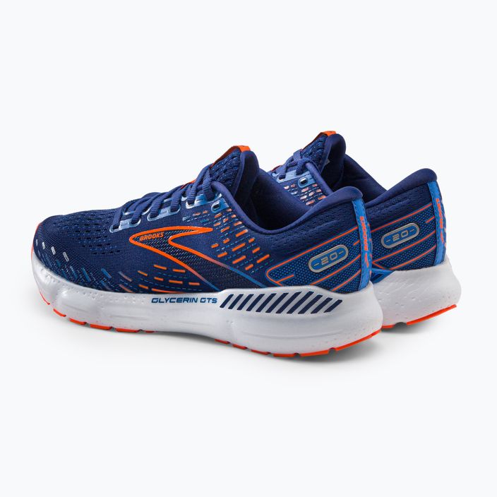 Мъжки обувки за бягане BROOKS Glycerin GTS 20 navy blue 1103831D444 3