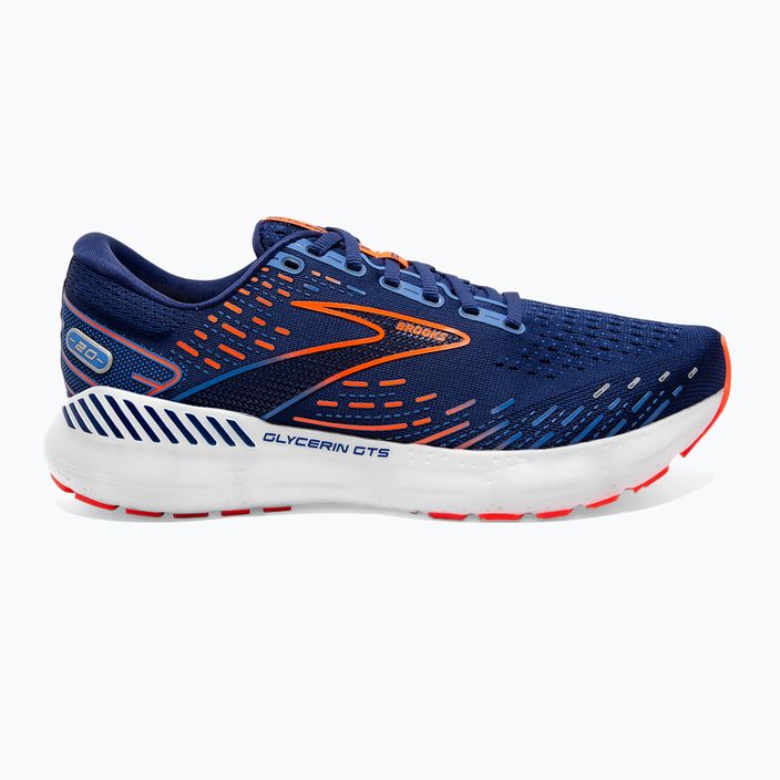 Мъжки обувки за бягане BROOKS Glycerin GTS 20 navy blue 1103831D444 10