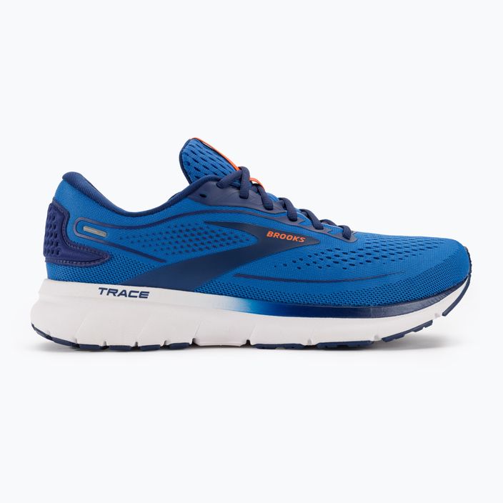 Brooks Trace 2 мъжки обувки за бягане palace blue/blue depths/orange 2