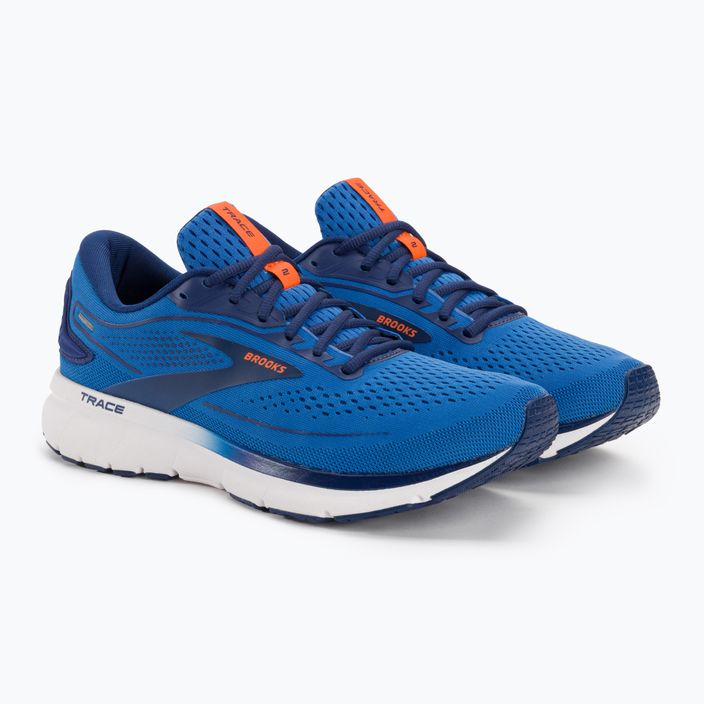 Brooks Trace 2 мъжки обувки за бягане palace blue/blue depths/orange 5