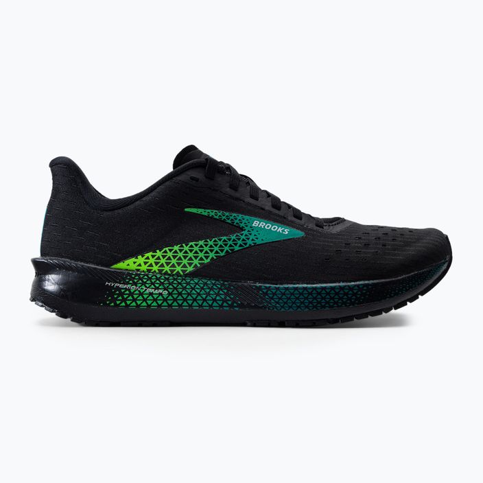 Мъжки обувки за бягане BROOKS Hyperion Tempo black-green 1103391 2