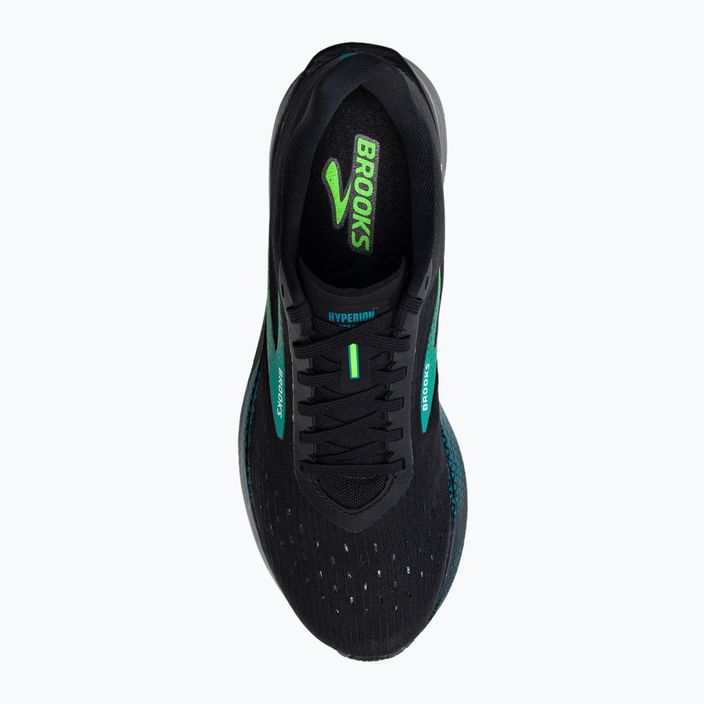Мъжки обувки за бягане BROOKS Hyperion Tempo black-green 1103391 6