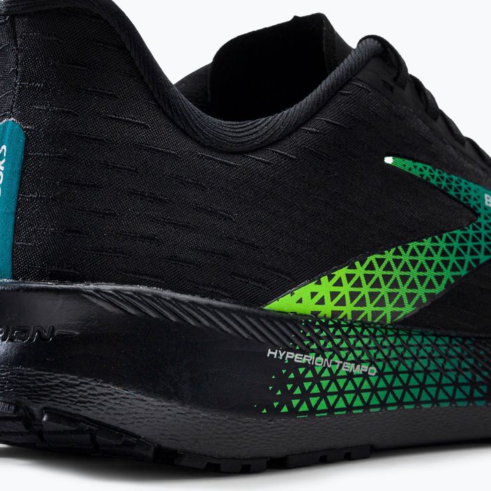 Мъжки обувки за бягане BROOKS Hyperion Tempo black-green 1103391 9
