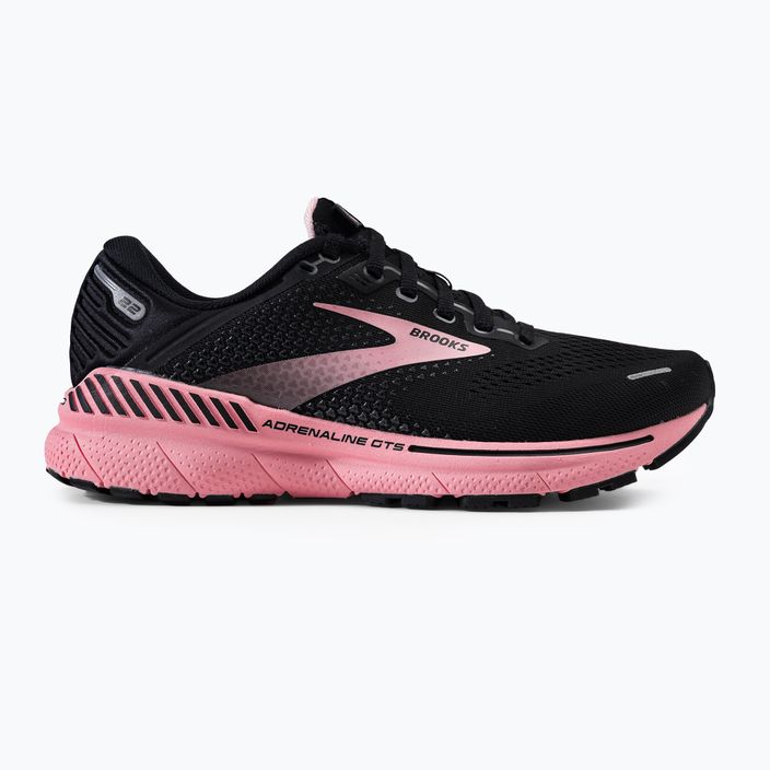 Дамски обувки за бягане BROOKS Adrenaline GTS 22 black/pink 1203531B054 2