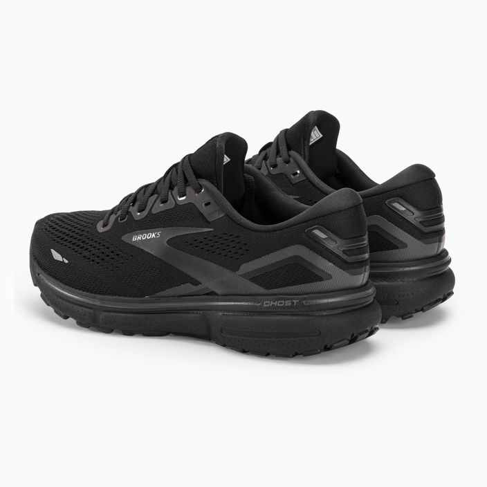 Brooks Ghost 15 мъжки обувки за бягане black/blacl/ebony 3