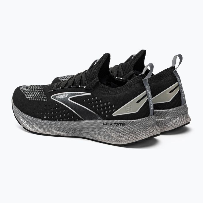 Brooks Levitate StealthFit 6 мъжки обувки за бягане черни 1103971D046 3