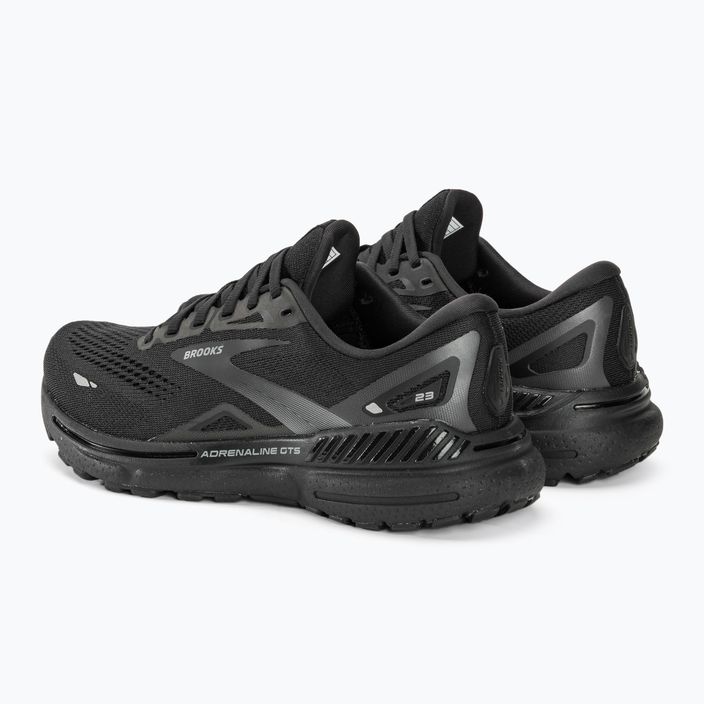 Дамски обувки за бягане Brooks Adrenaline GTS 23 black/black/ebony 3