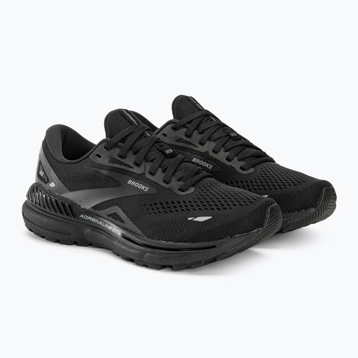 Дамски обувки за бягане Brooks Adrenaline GTS 23 black/black/ebony 4