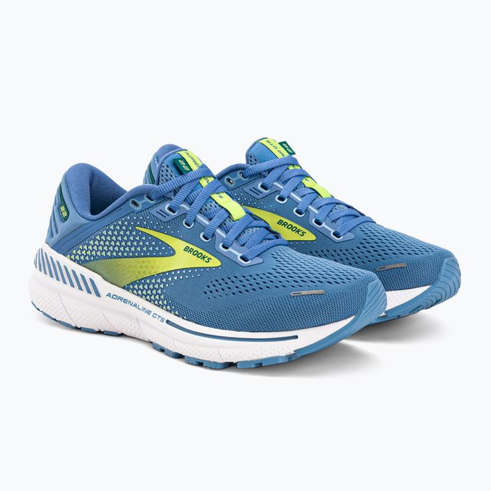Дамски обувки за бягане Brooks Adrenaline GTS 22 blue 1203531B415 4