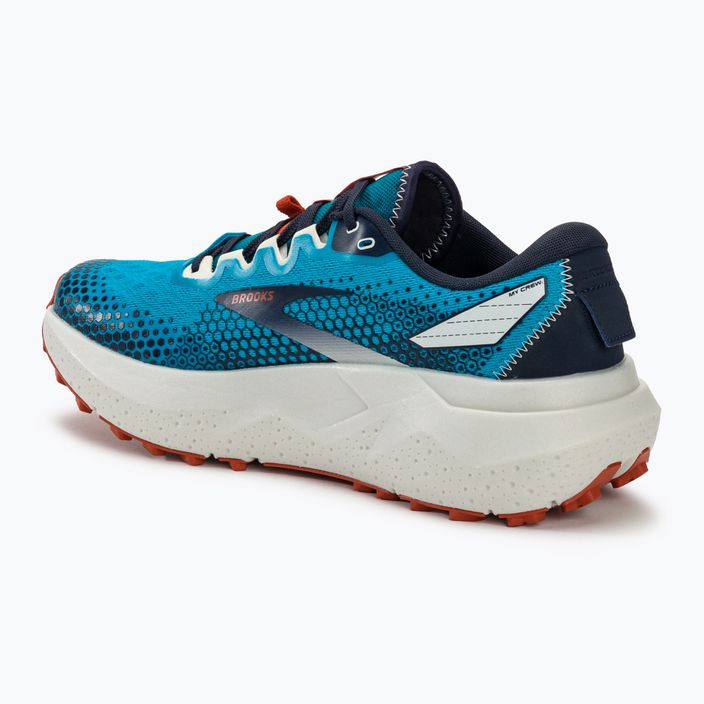 Мъжки обувки за бягане Brooks Caldera 6, синьо/нави/червено цвекло 3