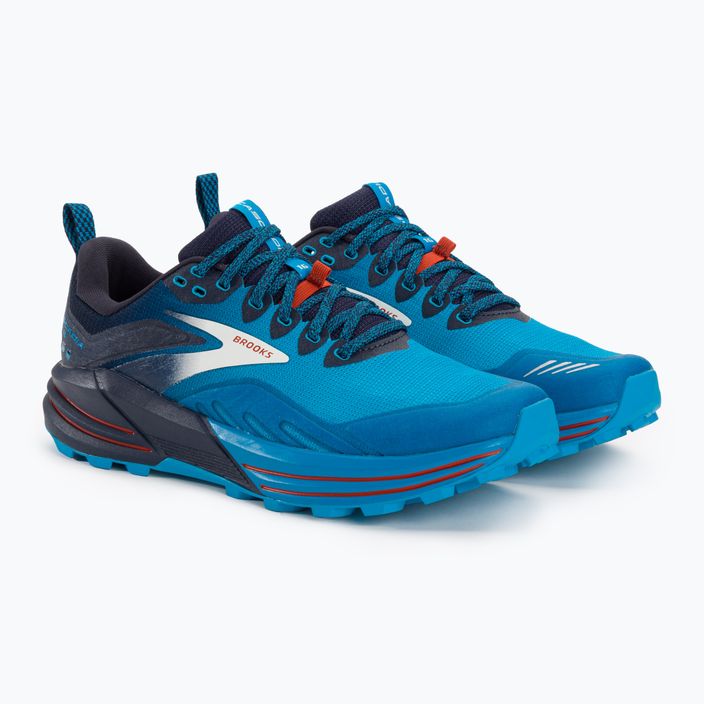 Brooks Cascadia 16 мъжки обувки за бягане peacoat/atomic blue/rooibos 4
