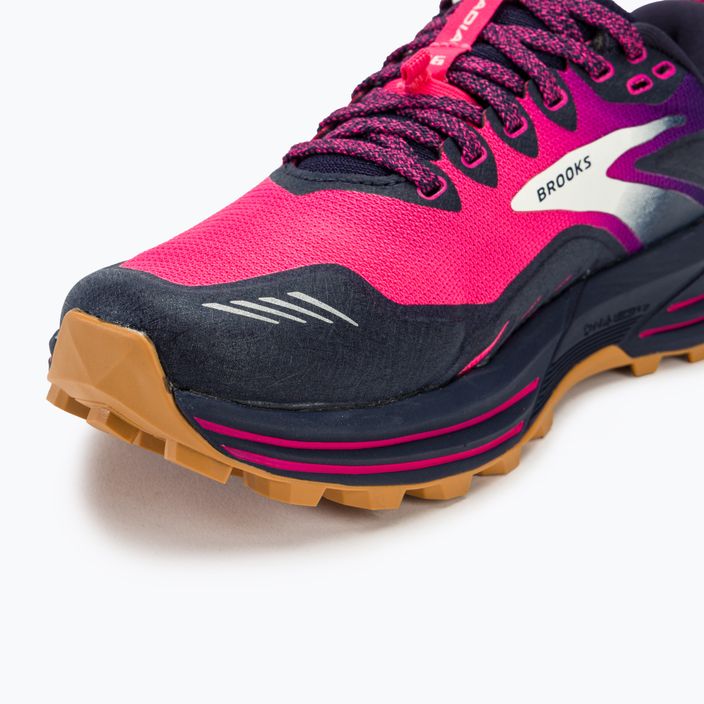 Brooks Cascadia 16 дамски обувки за бягане peacoat/pink/biscuit 7