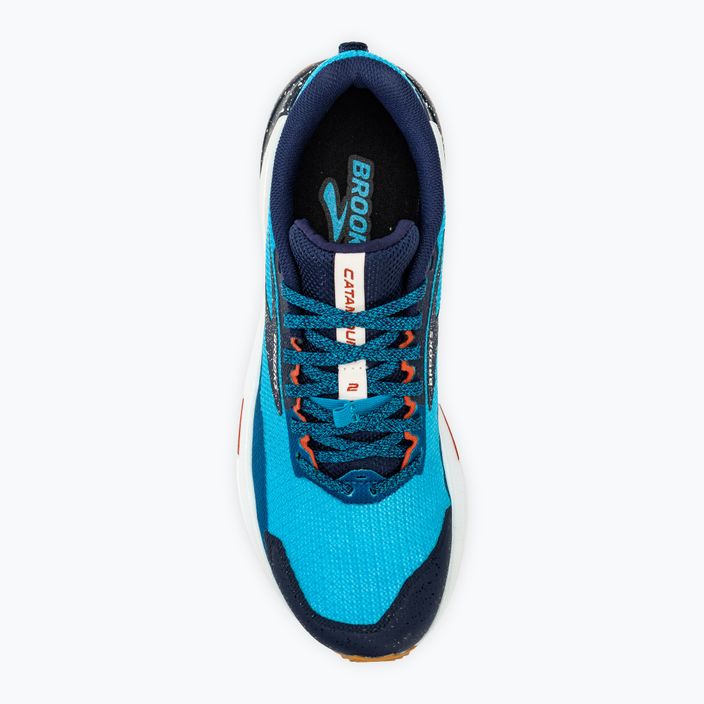 Brooks Catamount 2 мъжки обувки за бягане peacoat/atomic blue/roobios 5