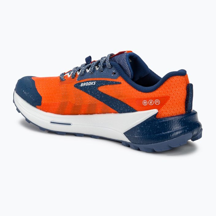 Brooks Catamount 2 мъжки обувки за бягане firecracker/navy/blue 3