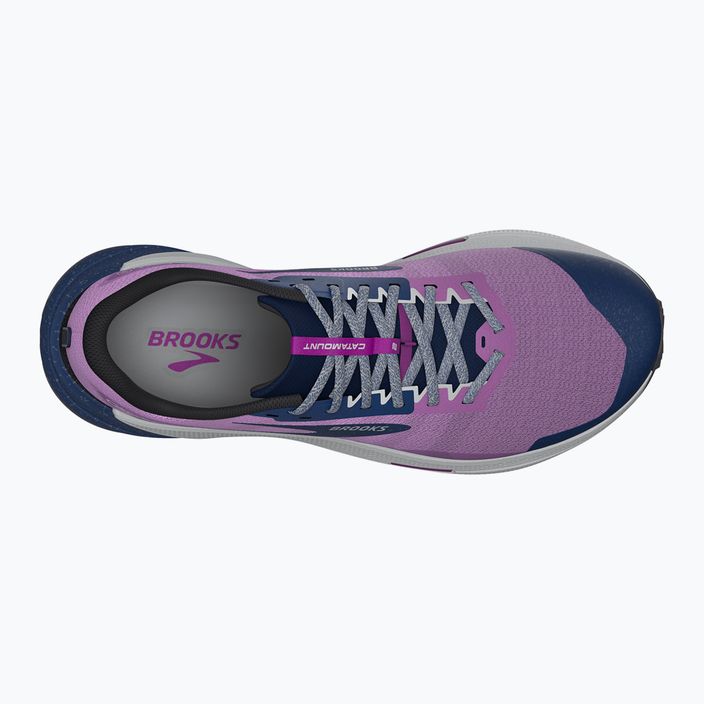 Дамски обувки за бягане Brooks Catamount 2 виолетово/нави/стрица 13