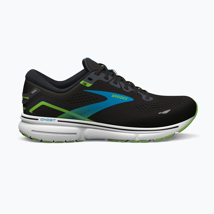 Мъжки обувки за бягане Brooks Ghost 15 black/hawaiian pcean/green 12