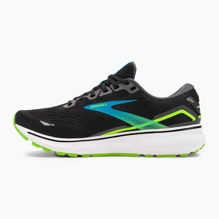 Мъжки обувки за бягане Brooks Ghost 15 black/hawaiian pcean/green 10