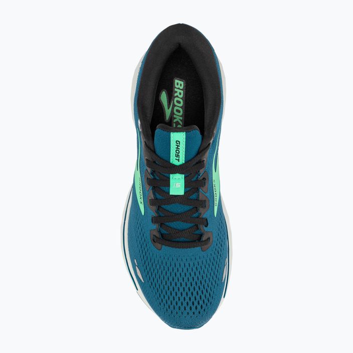 Мъжки обувки за бягане Brooks Ghost 15 morrocan blue/black/spring bud 6