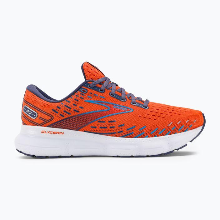 Мъжки обувки за бягане Brooks Glycerin 20 orange/crown blue/blue 2