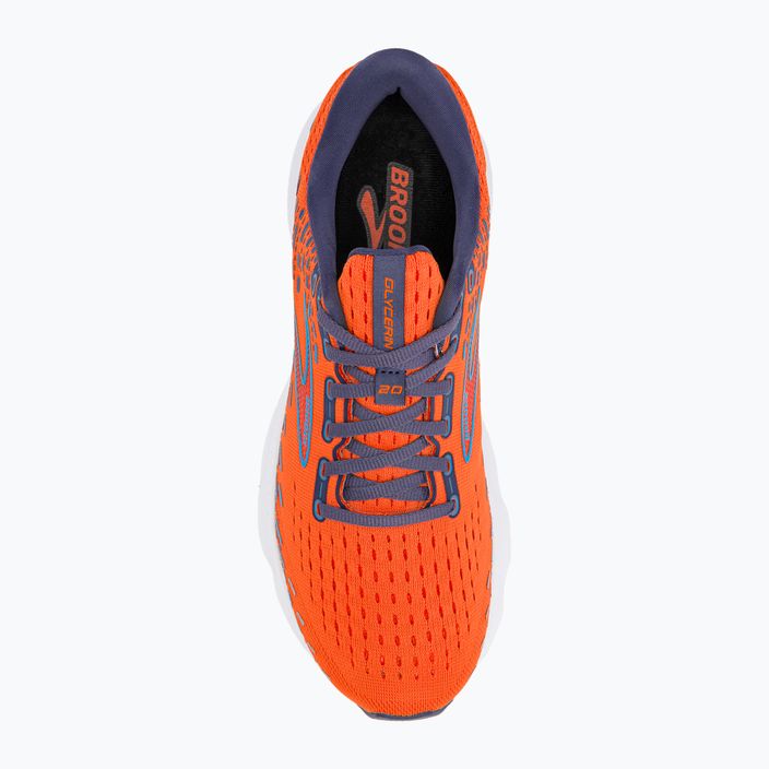 Мъжки обувки за бягане Brooks Glycerin 20 orange/crown blue/blue 7