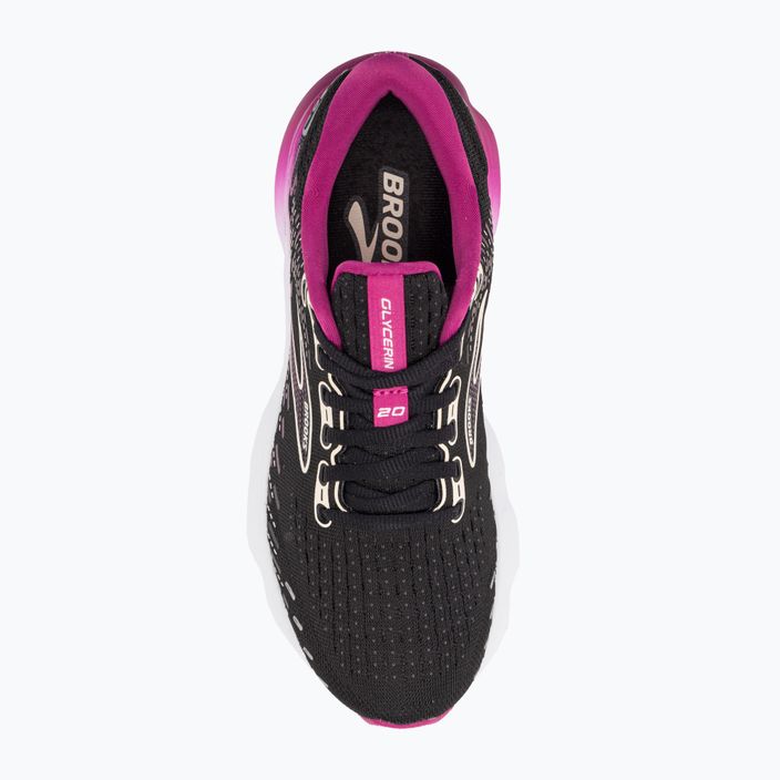Дамски обувки за бягане Brooks Glycerin 20 black/fuchsia/linen 8