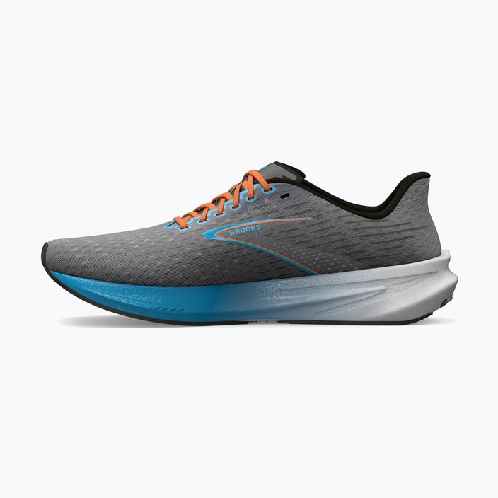 Мъжки обувки за бягане Brooks Hyperion сиво/атомично синьо/кафяво 13