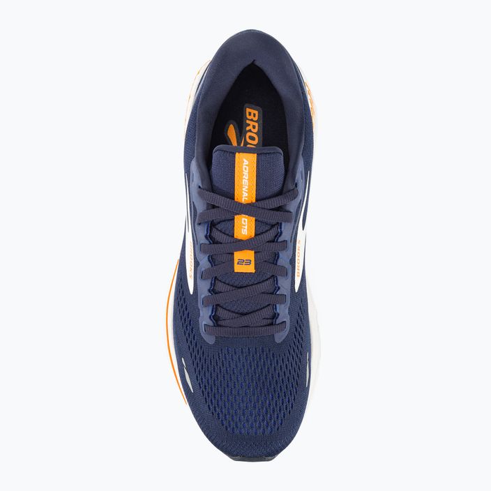 Brooks Adrenaline GTS 23 мъжки обувки за бягане peacoat/ultramarine/orange 7