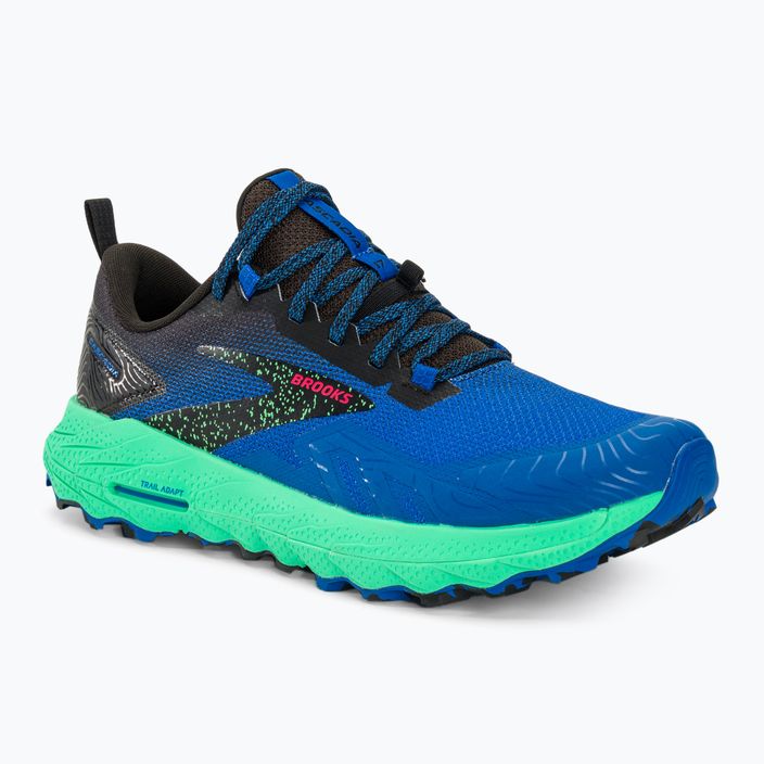 Brooks Cascadia 17 victoria blue/black/spring bud мъжки обувки за бягане