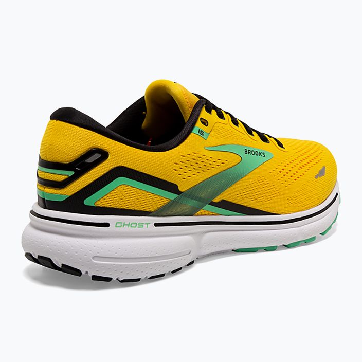 Мъжки обувки за бягане Brooks Ghost 15 lemon chrome/black/springbud 9