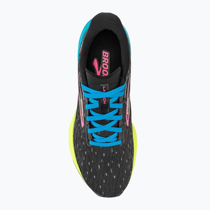 Brooks Launch 10 дамски обувки за бягане черно/nightlife/синьо 5