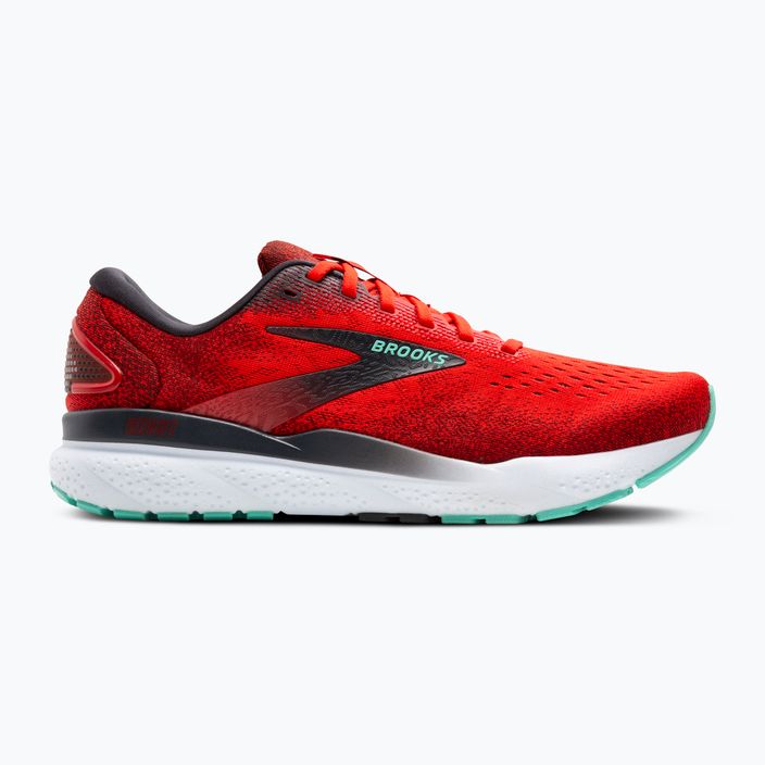 Мъжки обувки за бягане Brooks Ghost 16  fiery red/ebony/cockatoo 2