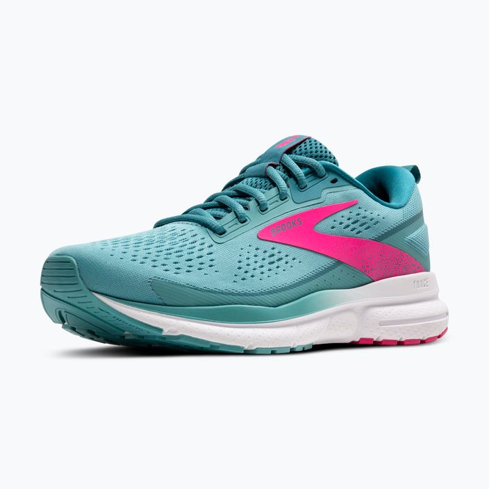 Brooks Trace 3 дамски обувки за бягане aqua/storm/pink 11