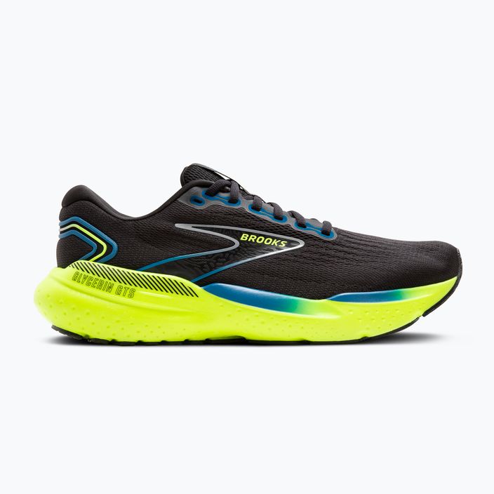 Brooks Glycerin GTS 21 мъжки обувки за бягане black/blue/nightlife 9