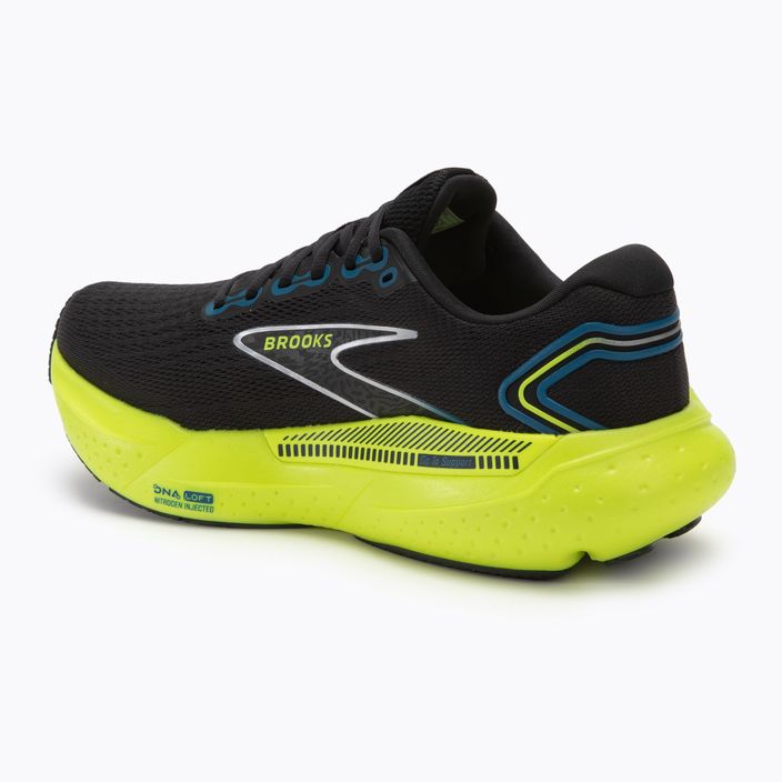 Brooks Glycerin GTS 21 мъжки обувки за бягане black/blue/nightlife 3