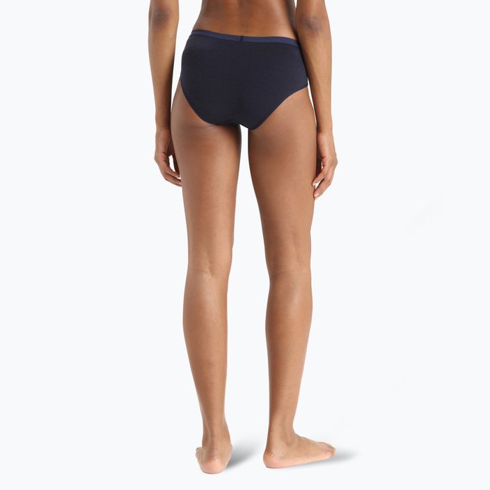 Дамски термо бикини Icebreaker Siren Hipkini midnight navy 6