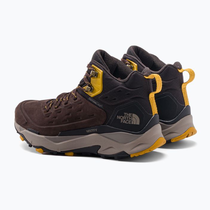 Мъжки ботуши за трекинг The North Face Vectiv Exploris Mid Futurelight Leather deep brown/black 3