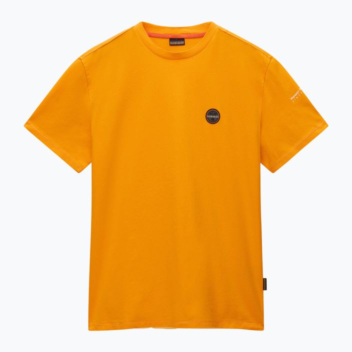 Мъжка тениска Napapijri S-Badge orange marigold 5