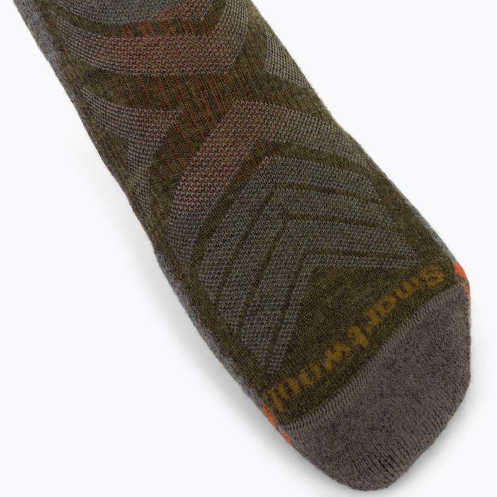 Smartwool Hike Light Cushion Crew кафяви чорапи за трекинг SW001614D11 3