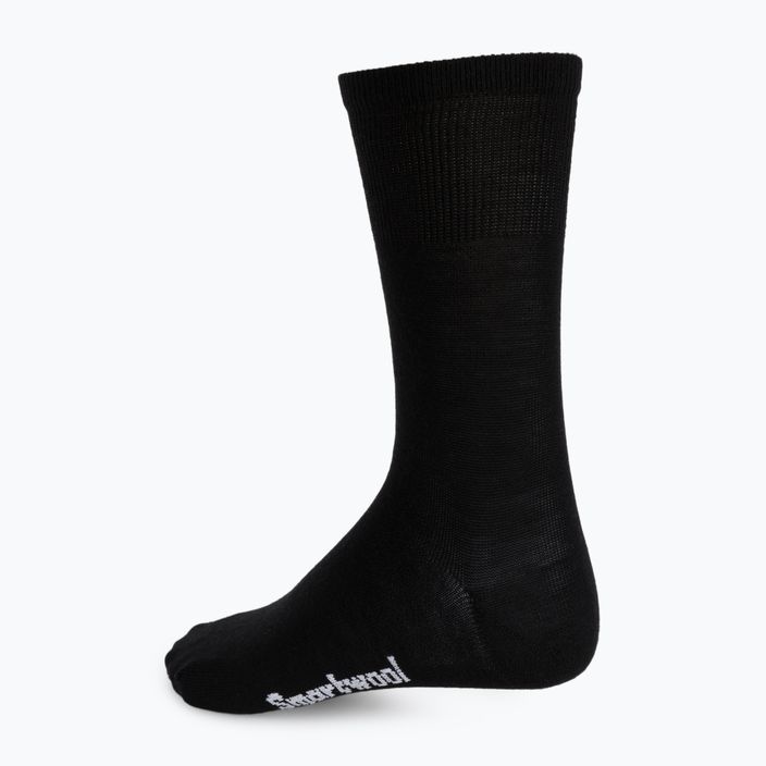 Мъжки чорапи за трекинг Smartwool Classic Hike Zero Cushion Liner Crew black SW0016500011 2
