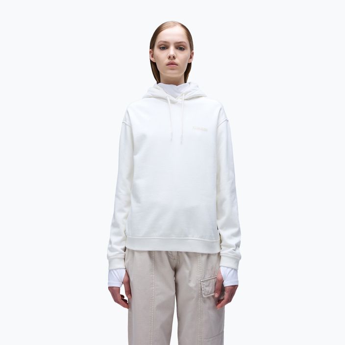 Дамски суитшърт Napapijri B-Blanche Hooded white heron