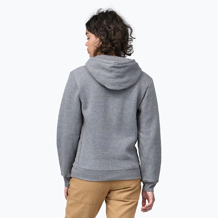 Patagonia Fitz Roy Icon Uprisal Hoody gravel heather суитшърт 4