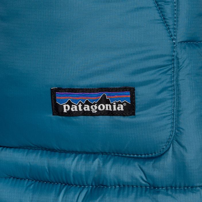 Patagonia Bivy с качулка без ръкави wavy blue за жени 5