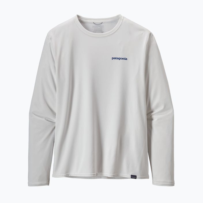 Мъжка риза Patagonia Cap Cool Daily Graphic Shirt-Waters LS boardshort logo/white trekking longsleeve 8