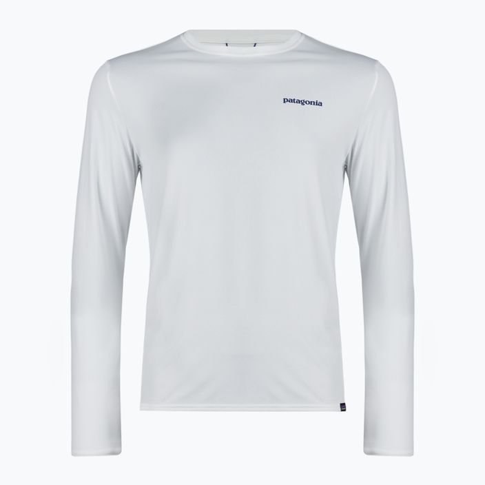 Мъжка риза Patagonia Cap Cool Daily Graphic Shirt-Waters LS boardshort logo/white trekking longsleeve 3