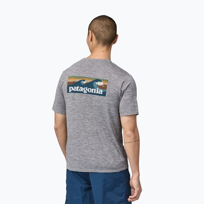 Мъжка риза Patagonia Cap Cool Daily Graphic Shirt Waters boardshort с логото abalone blue/grey 2